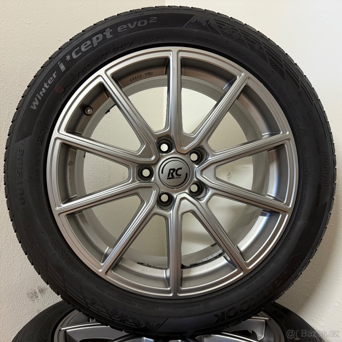 AUDI A4 B9 / A5 8T 5x112 R17 ET29+ZIMNÍ 225/50R17 5mm - 3