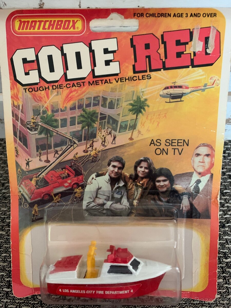 MATCHBOX SUPERFAST BLISTRY -CODE RED- - 3