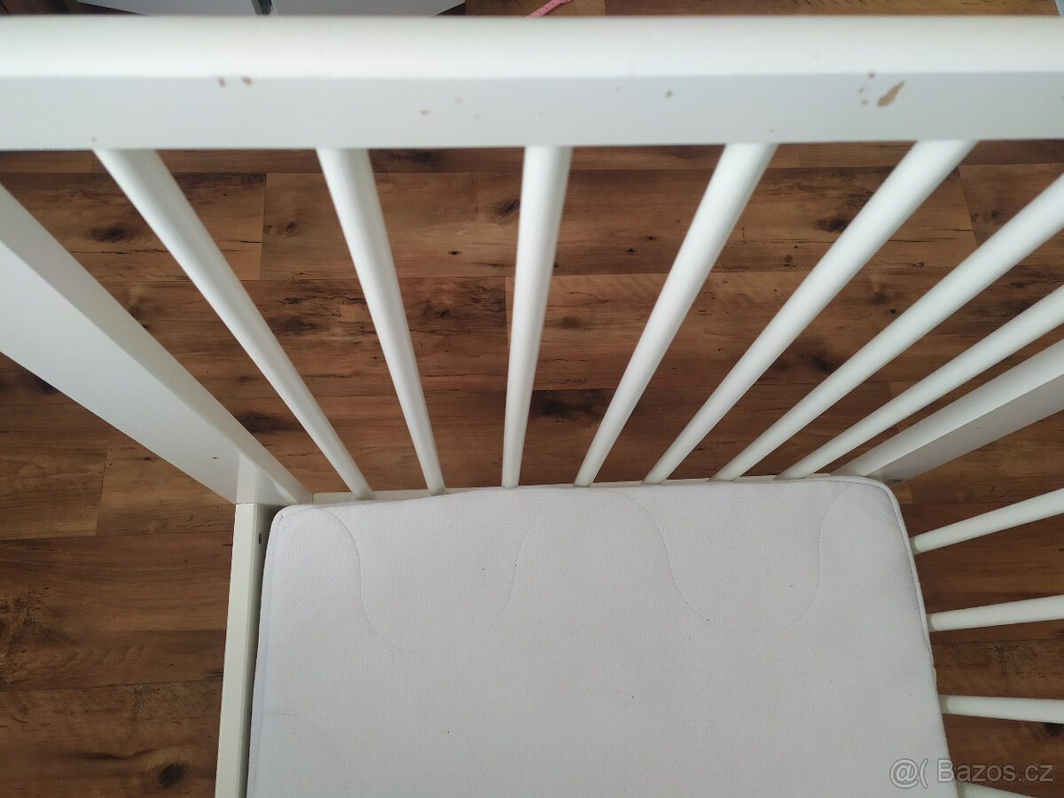 Dětská postýlka - IKEA Gulliver + příslušenství - 3