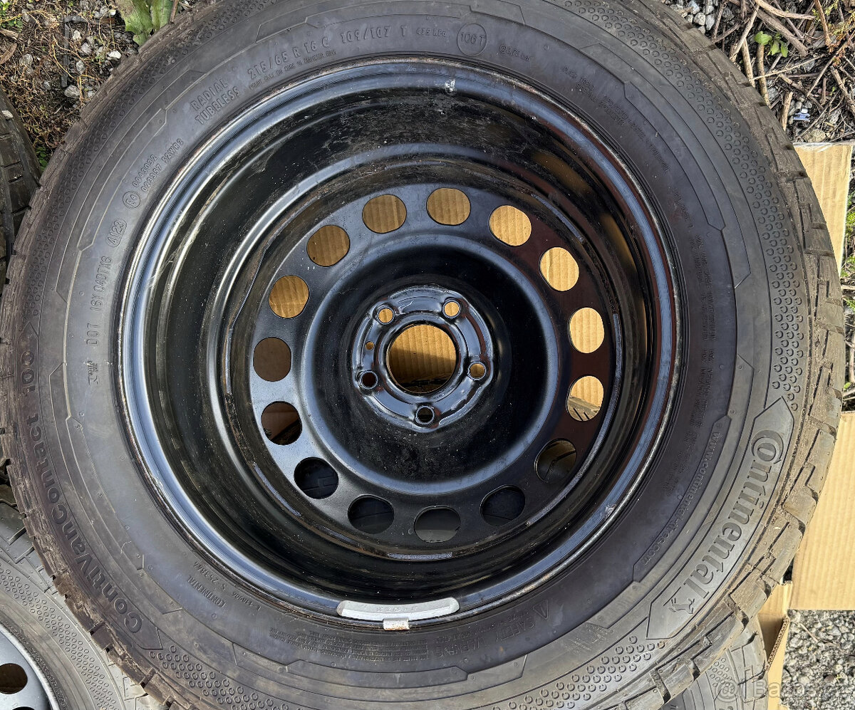 Nové plechové disky 7Jx16 5x108 ET46 Toyota ProAce 16- - 3