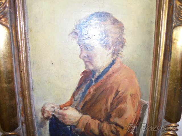 OBRAZ OLEJ NA KARTONU - 3