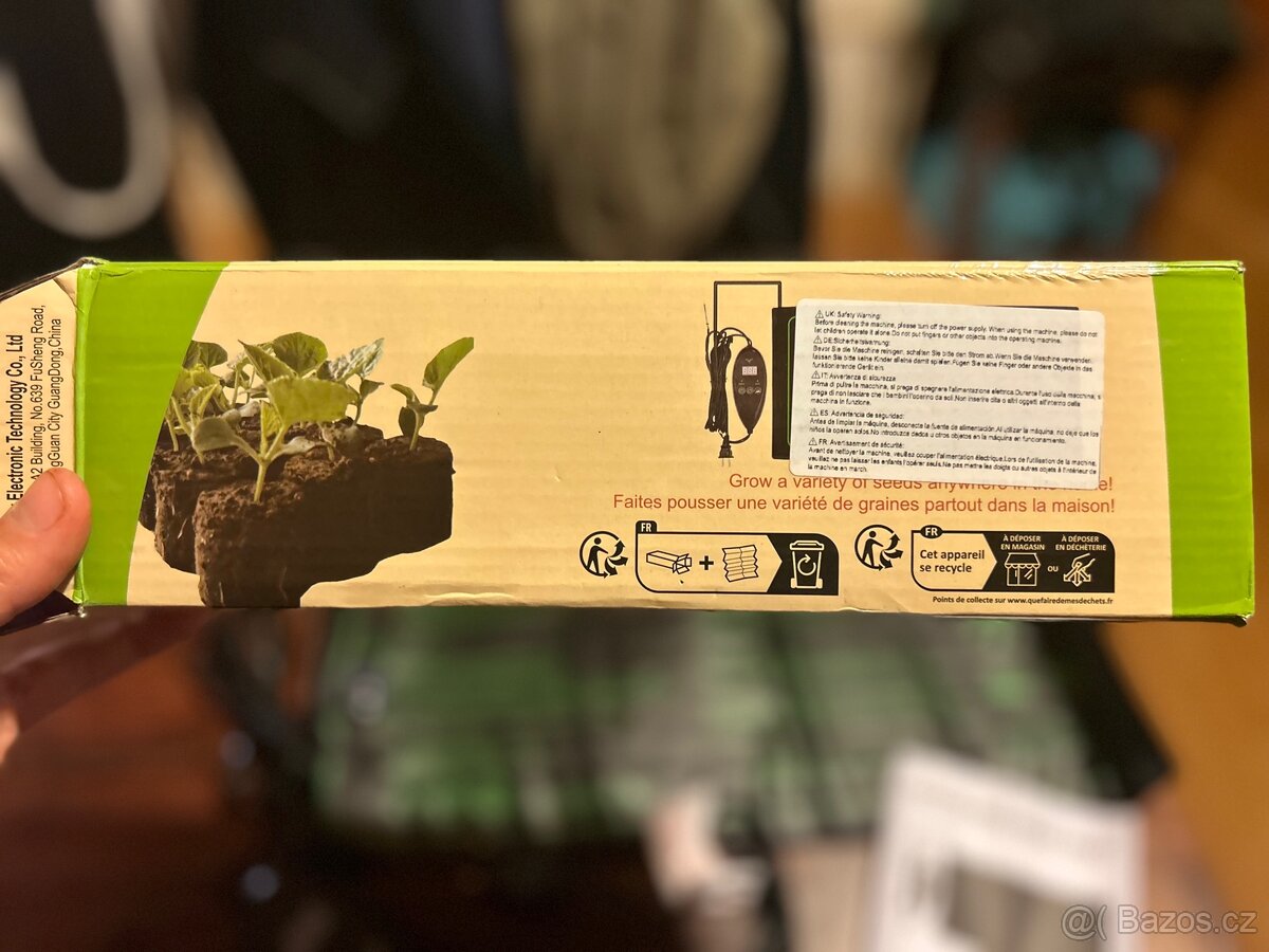 Vyhřívací podložka k urychlení klíčení semen - 3