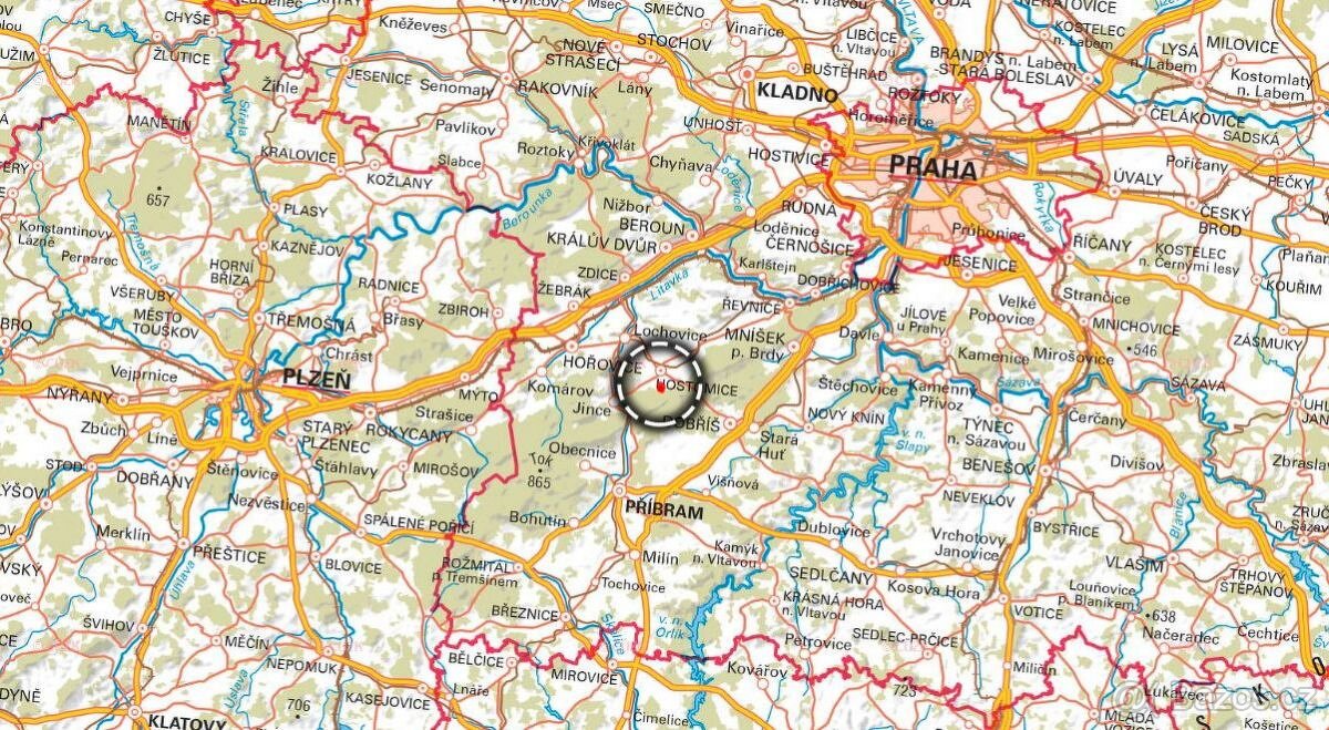 Louka, prodej, Hostomice, Beroun - 3