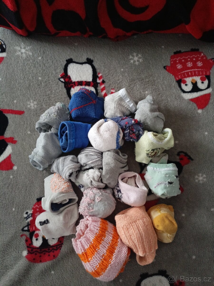 Dětské ponožky 2-3 roky - 3
