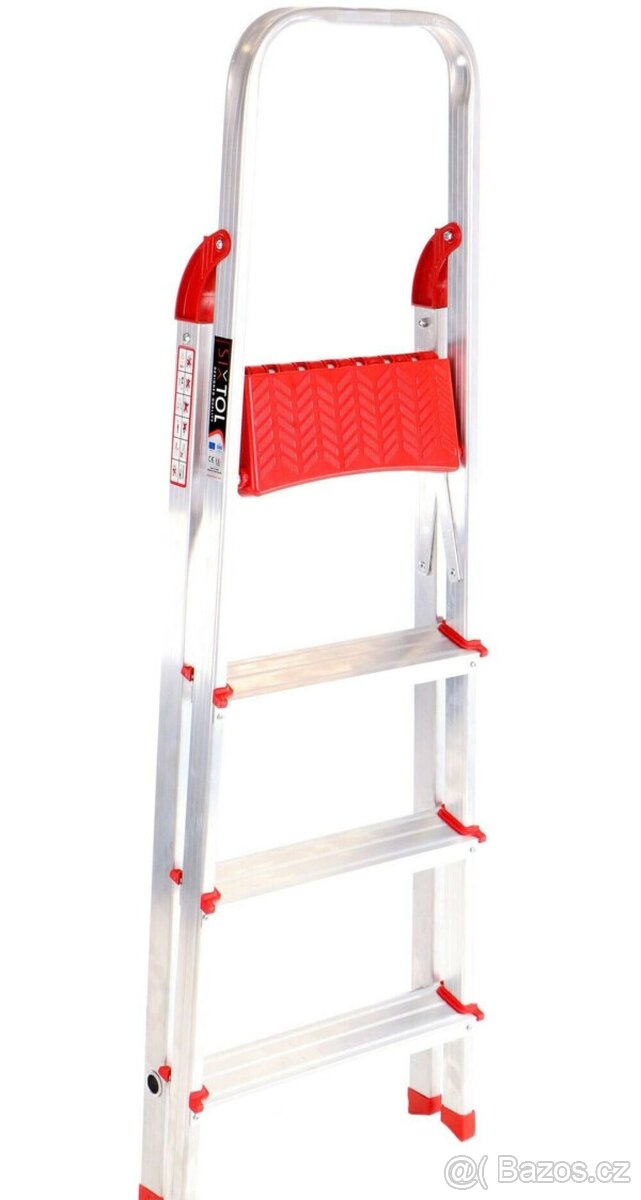 Alu skládací schůdky 3+1 - 3