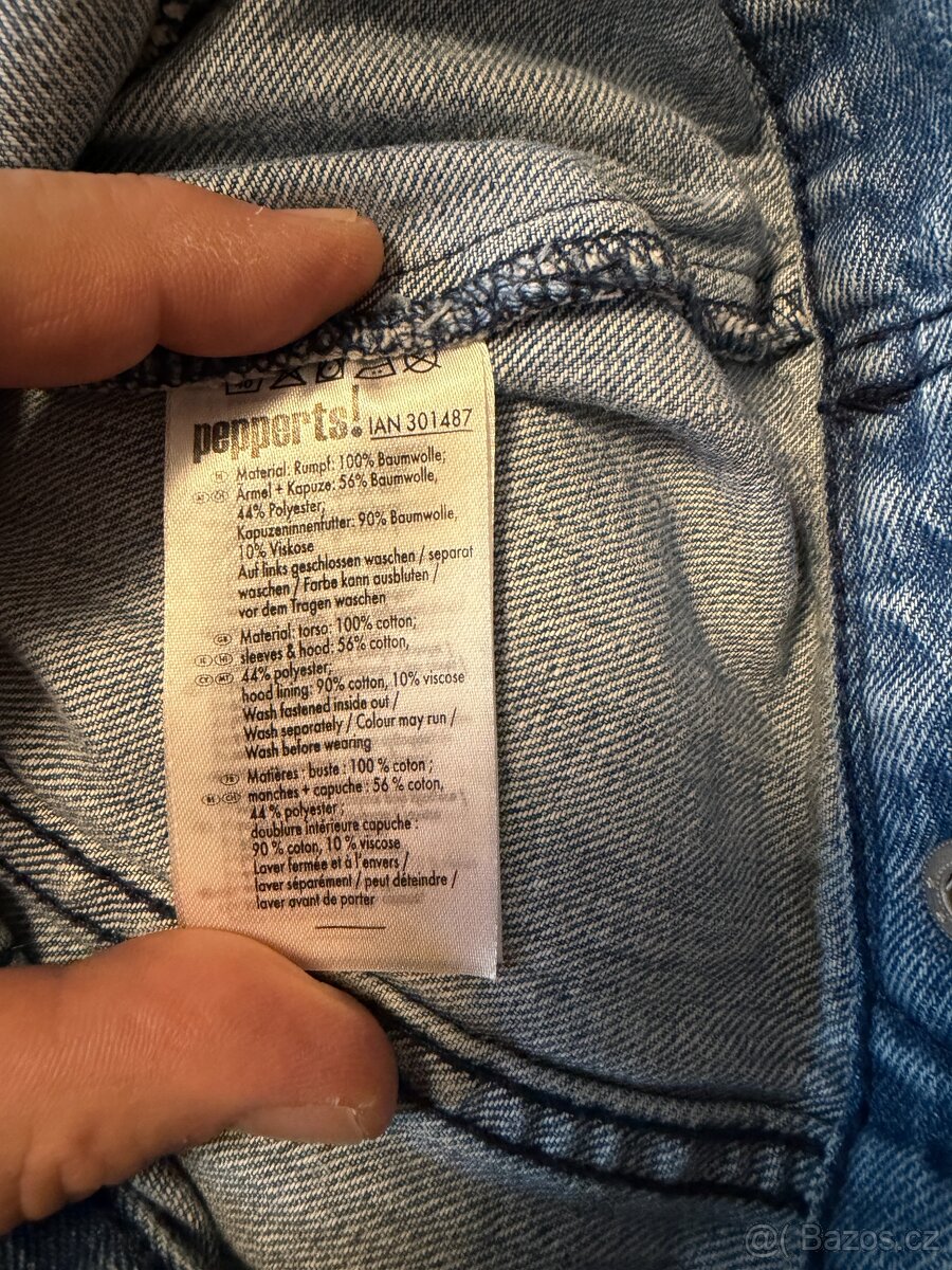 dětská bunda/mikina Pepperts vel.134 - 3