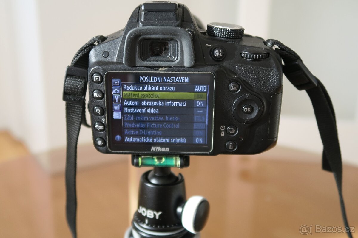 Nikon D3200 + objektiv a příslušenství - 3