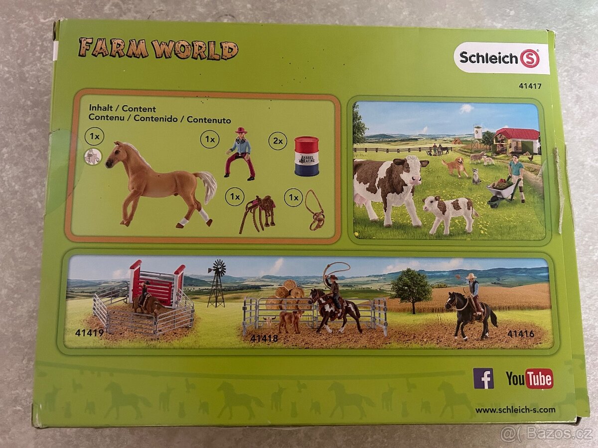 Schleich 41417 set kůň s kovbojkou - 3