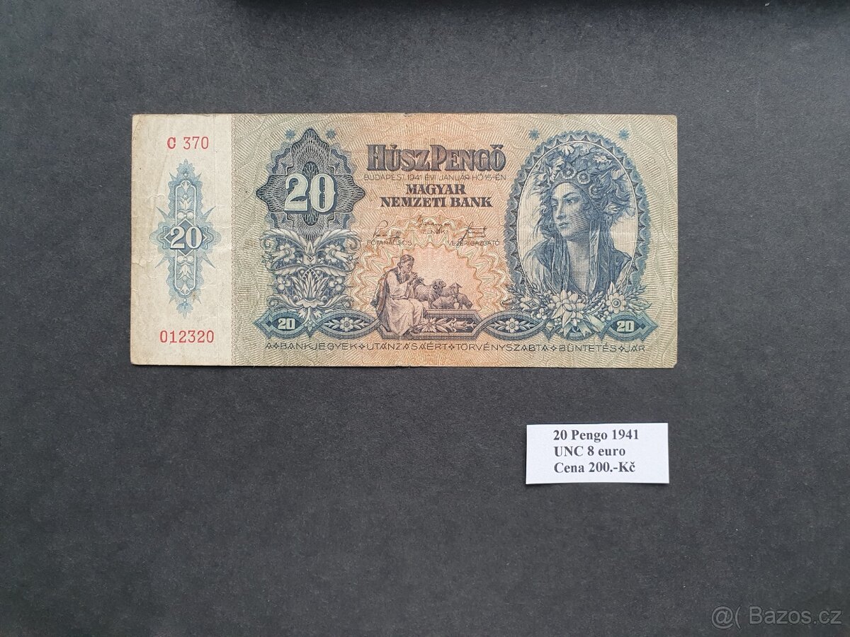 Prodám bankovky 20 ks - 3