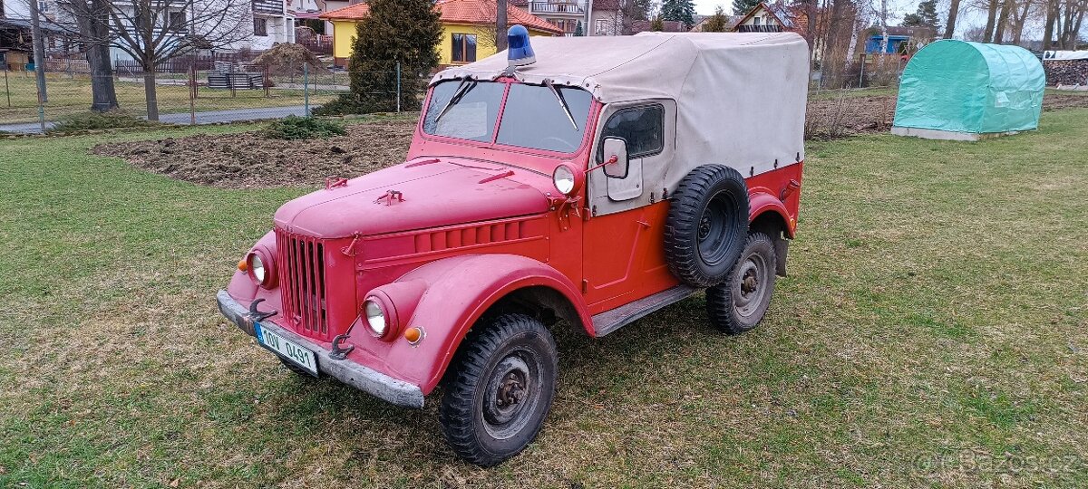 Hasičská souprava GAZ 69 M + ZV-6 + PS-2/3 + vybavení - 3