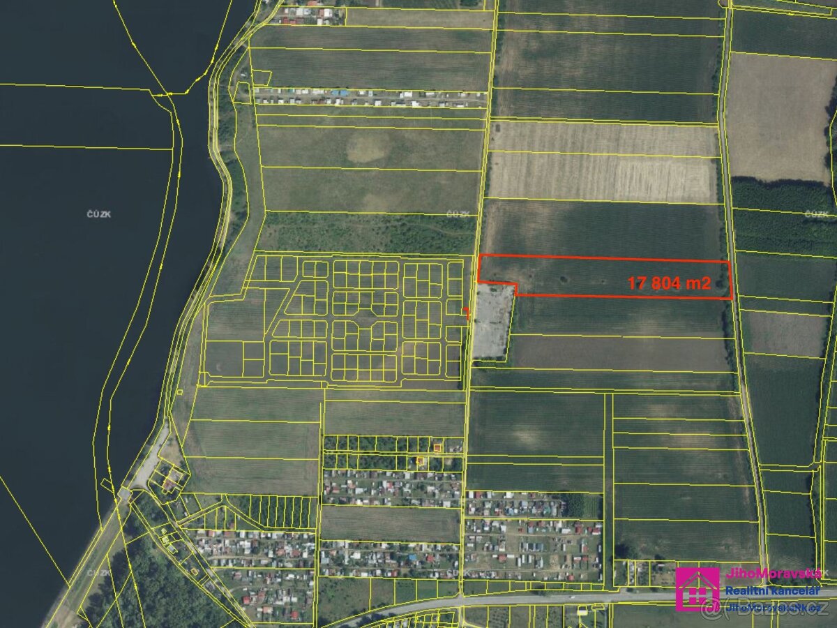 Prodej zemědělská půda, 17 804 m² - Přítluky - Nové Mlýny - 3