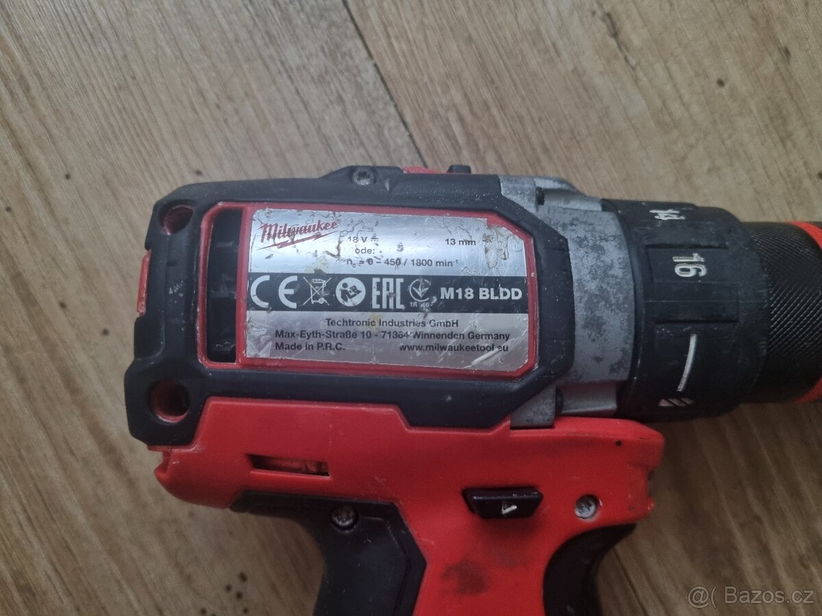 MILWAUKEE M18 BLDD vrtací šroubovák - 3