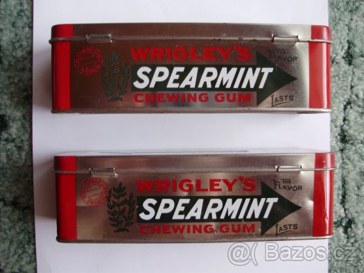 Plechové krabičky od žvýkaček Wrigleys I. - 3
