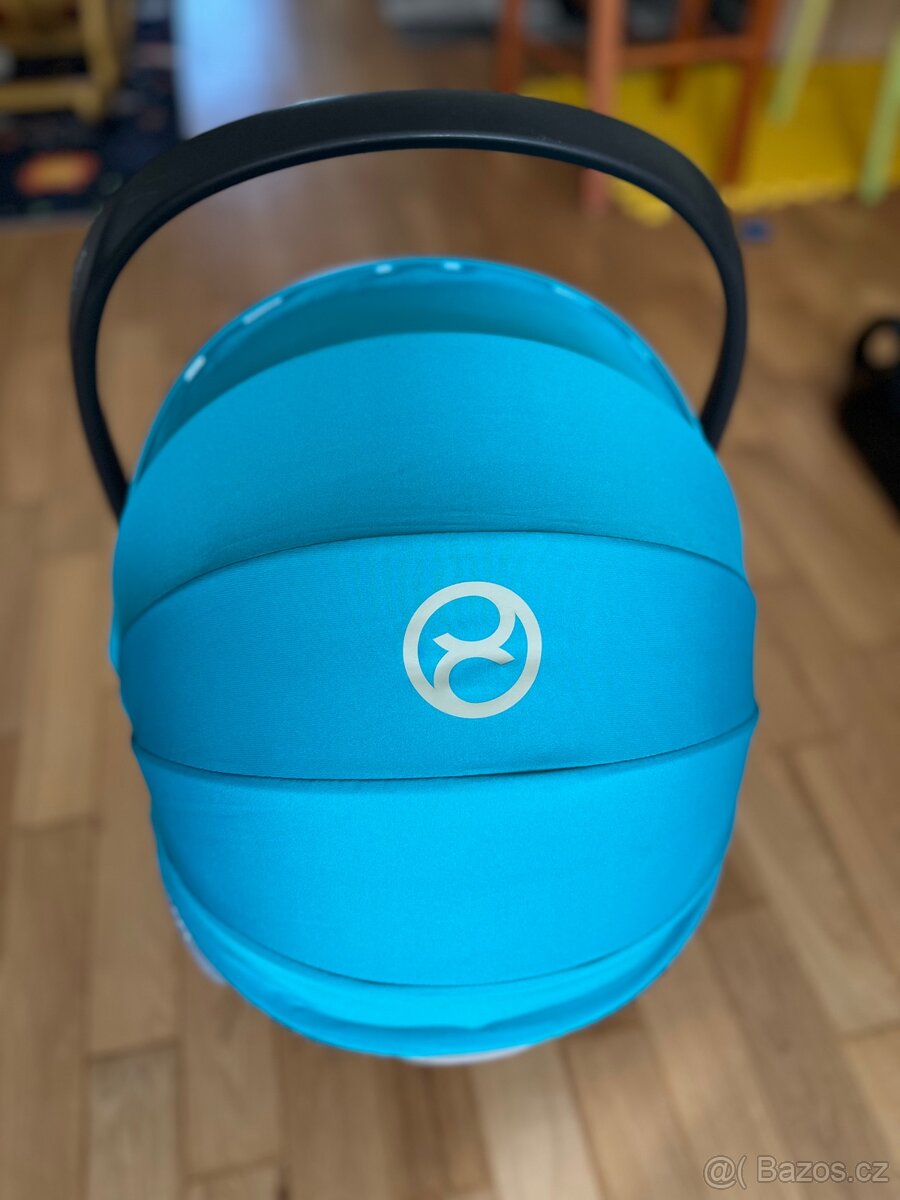 Cybex Cloud Z2 i-Size Platinum River Blue + základna Base Z2 - 3