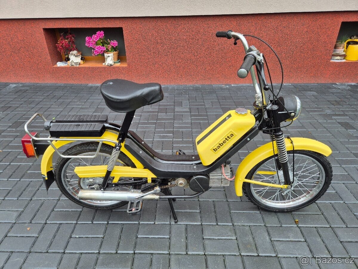 Babetta 210 po Renovaci, NOVÝ MODEL, s kartičkou, moc hezká - 3
