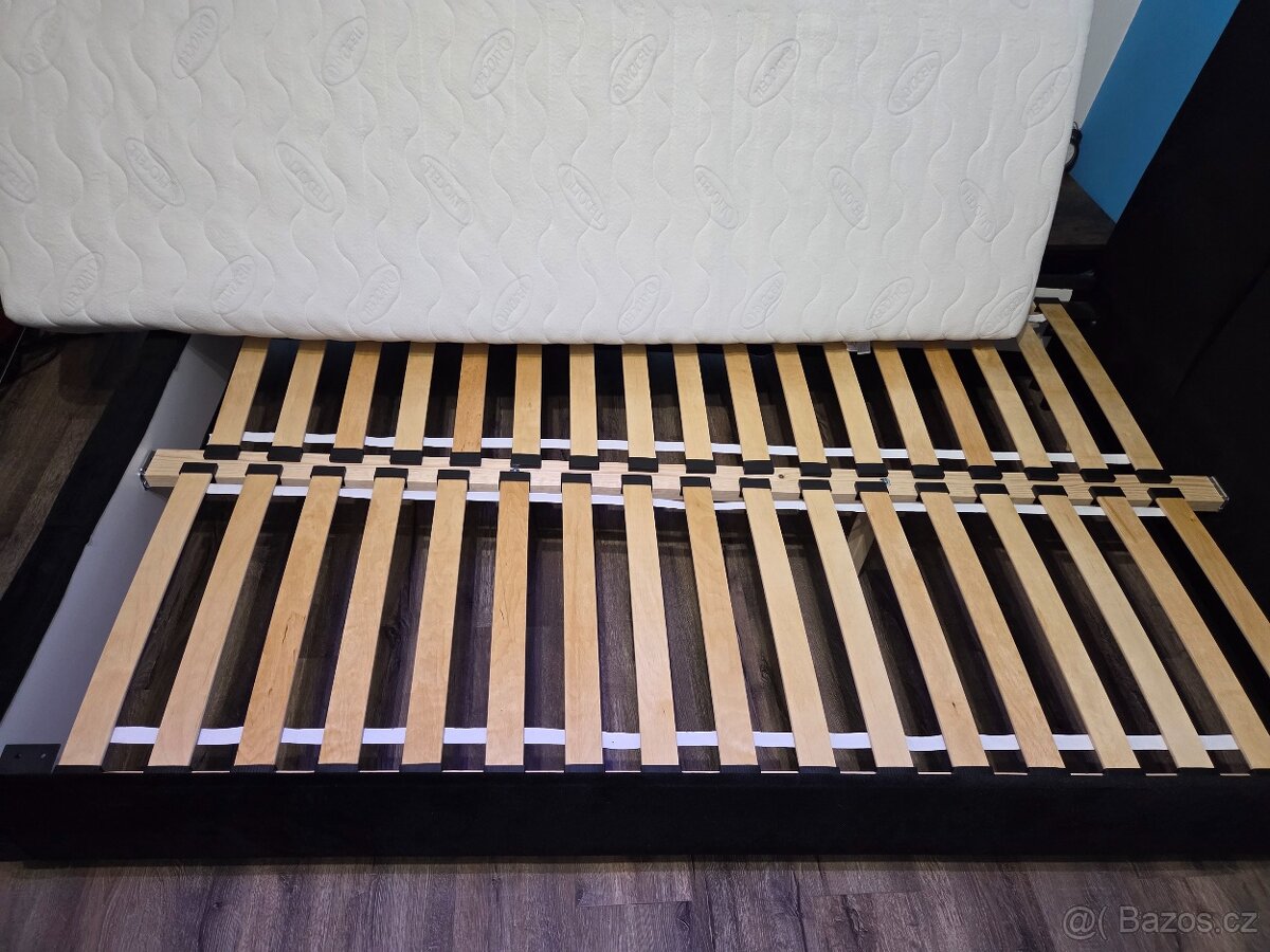 Čalouněná postel LUX 7 s matraci Brigita - 3
