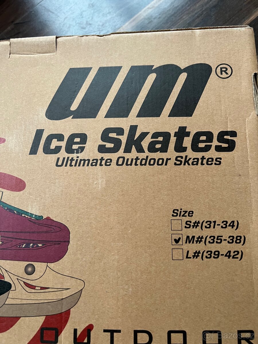Rostoucí lední brusle 35-38 - 3
