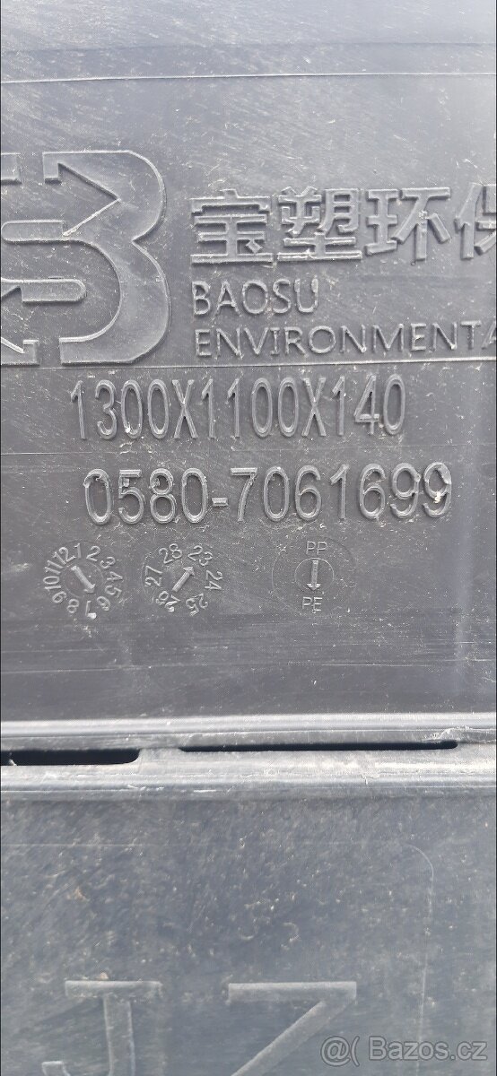 plastové palety 1300x1100x140 - 3