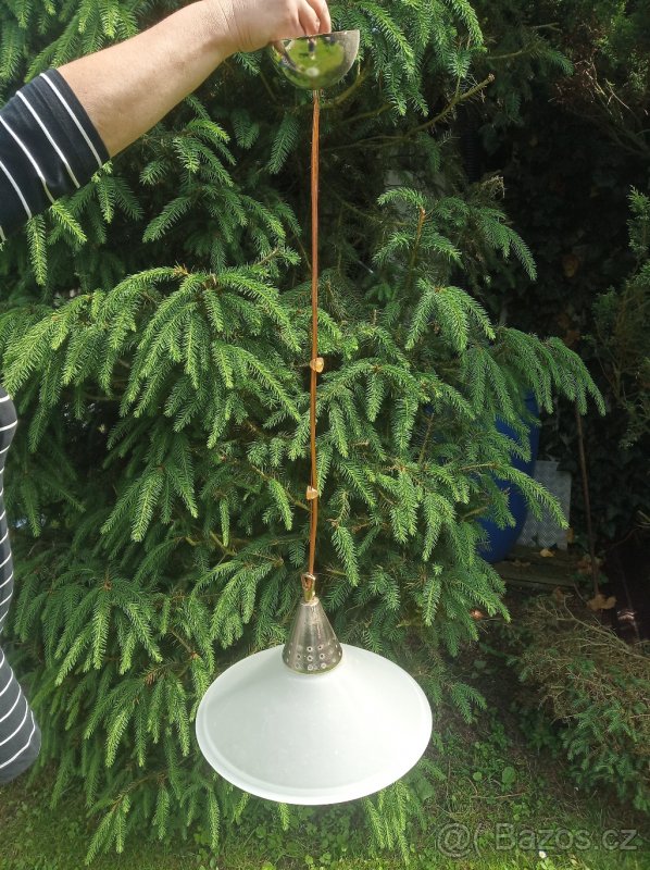 Lustr - mléčné sklo - 3