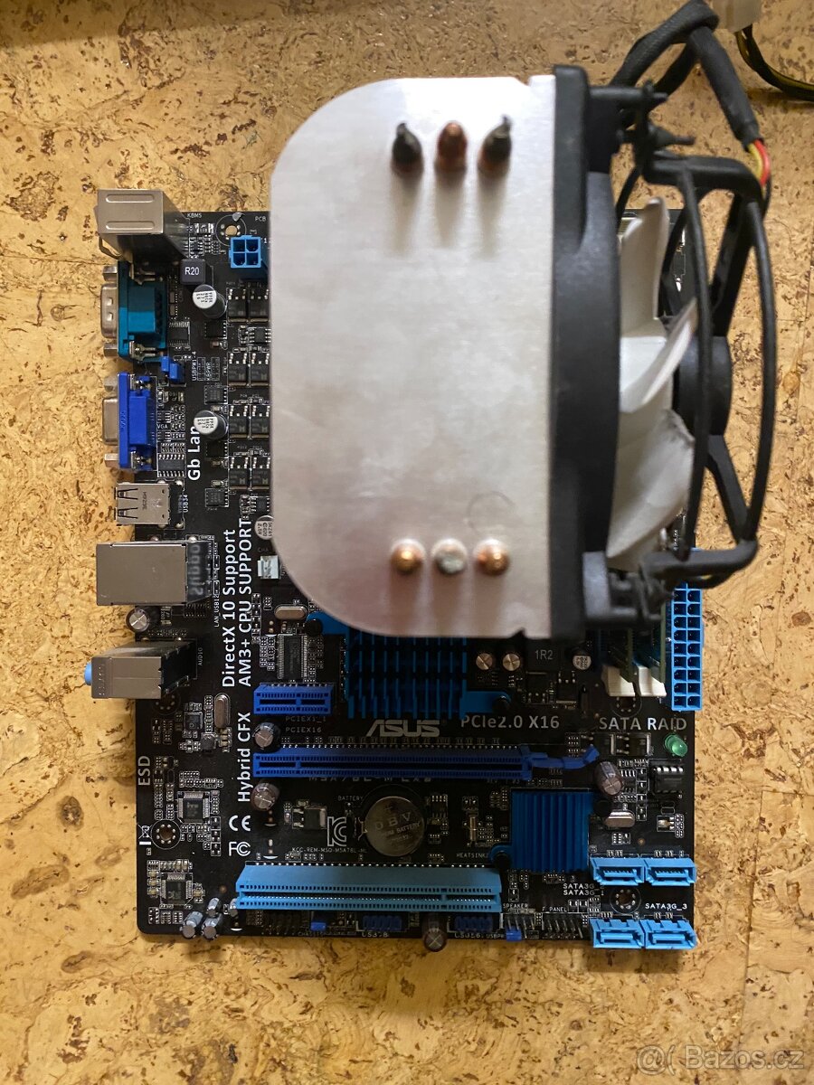 Základní deska Asus AM3+ + FX 6100 + 6GB DDR3 - 3