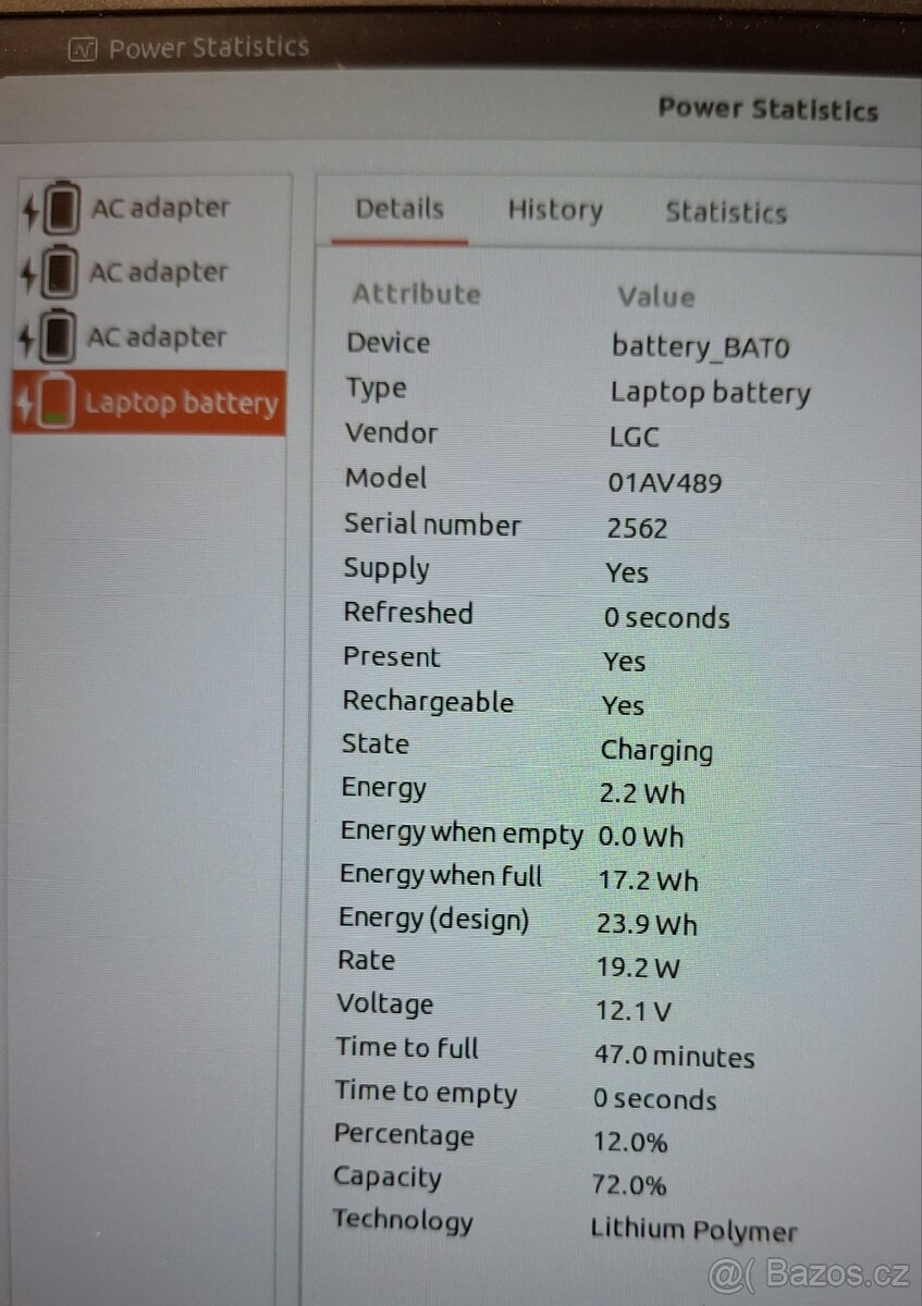 originální baterie k NTB Lenovo a HP + další komponenty - 3