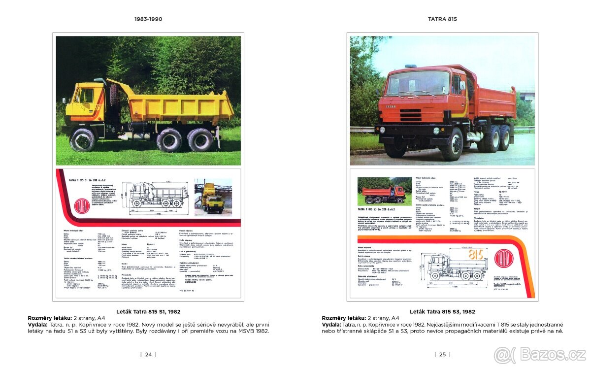 TATRA 815 - legenda na plakátech a v prospektech, 1983-2024 - 3