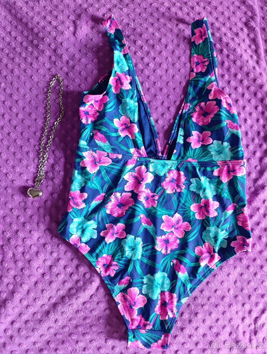 Dámské jednodílné plavky - tropic - 3