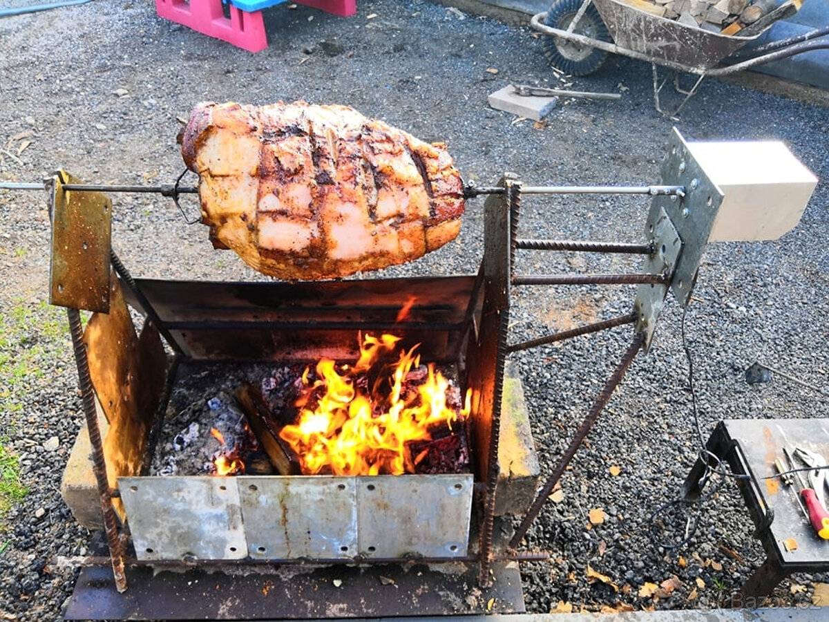 ✔️ POHON NA GRIL 230V 2,5ot/min ✔️ - 3