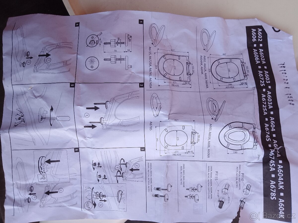 WC prkénko, viz foto - 3