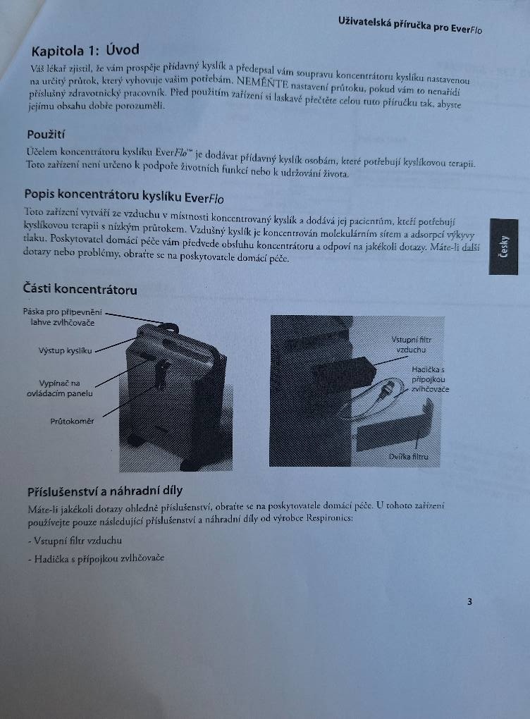 Kyslíkový koncentrátor - 3