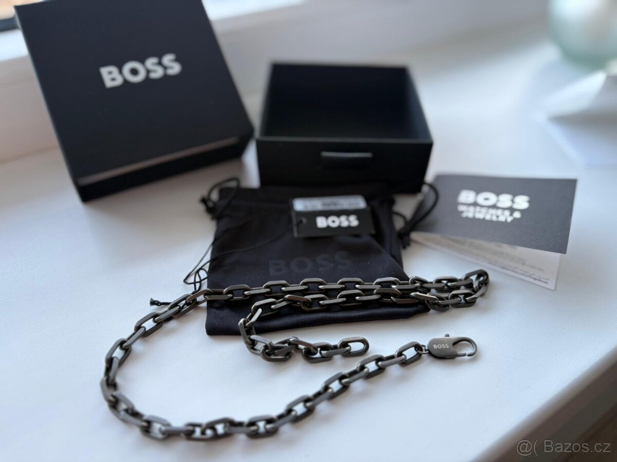 Masivní pánský řetízek Hugo Boss - 3