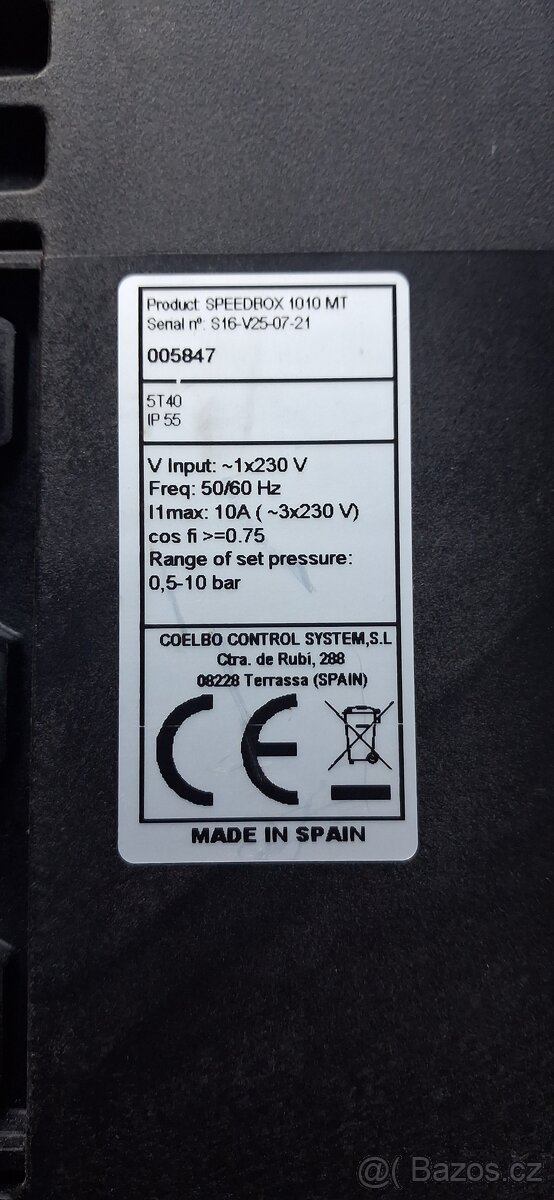 Nástěnný frekvenční měnič - 3