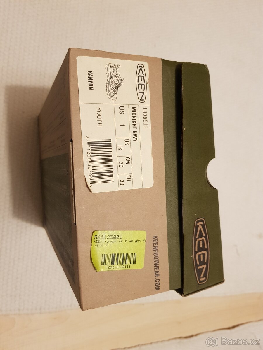 NOVÉ Sandály Keen Kanyon Jr. 33 modré - 3