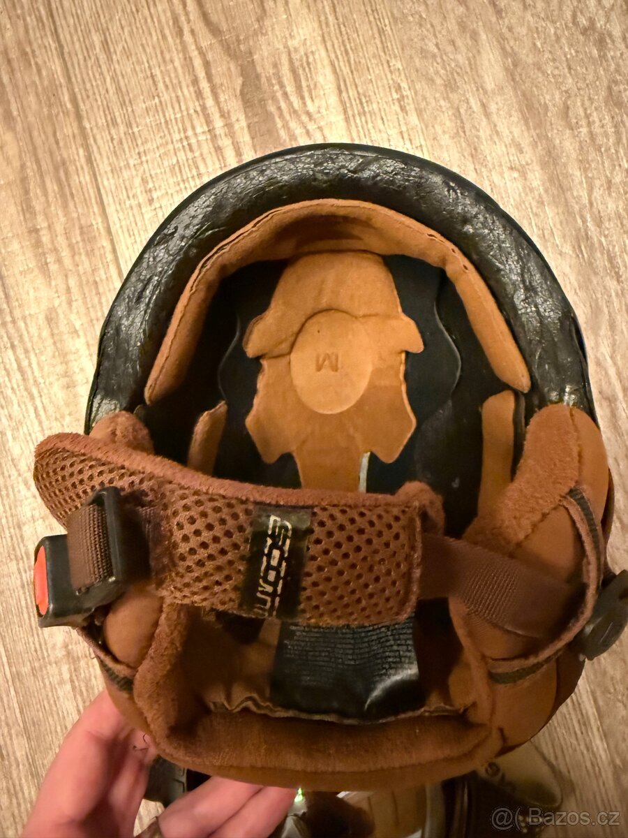 Snowboardová přilba Scot + brýle Uvex - 3