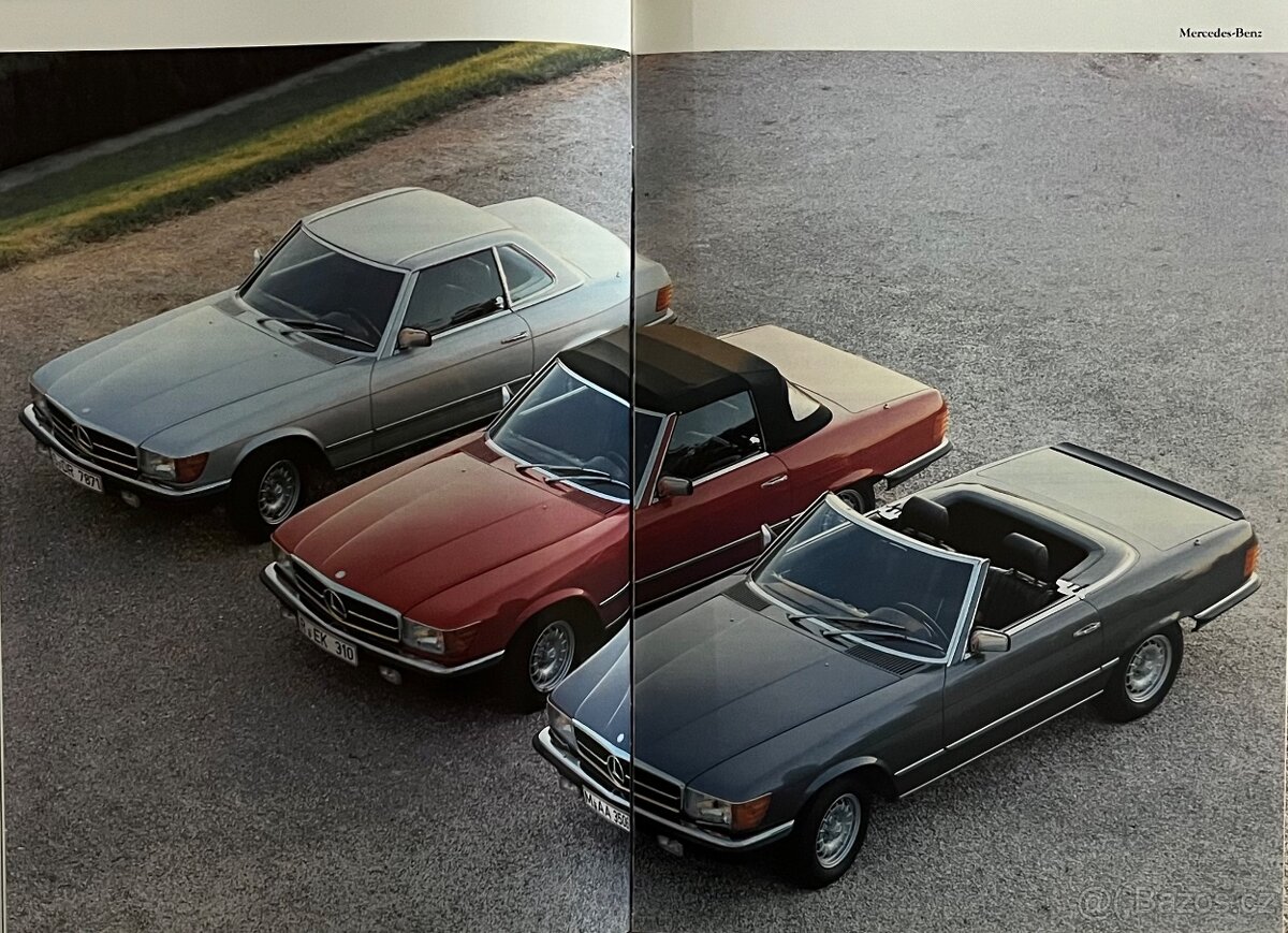 Mercedes SL W107 prospekt Nový - 3