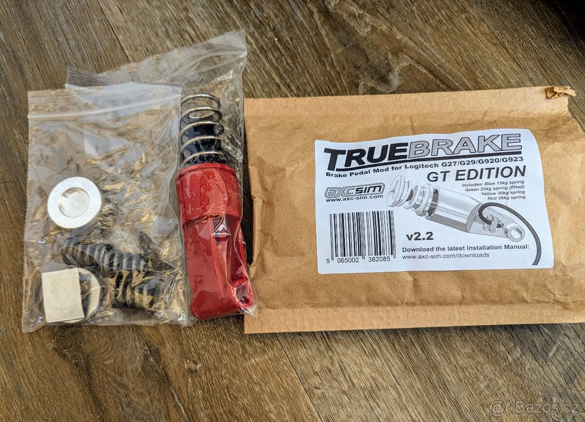 Logitech G29 + řadící páka + TrueBrake mod - 3