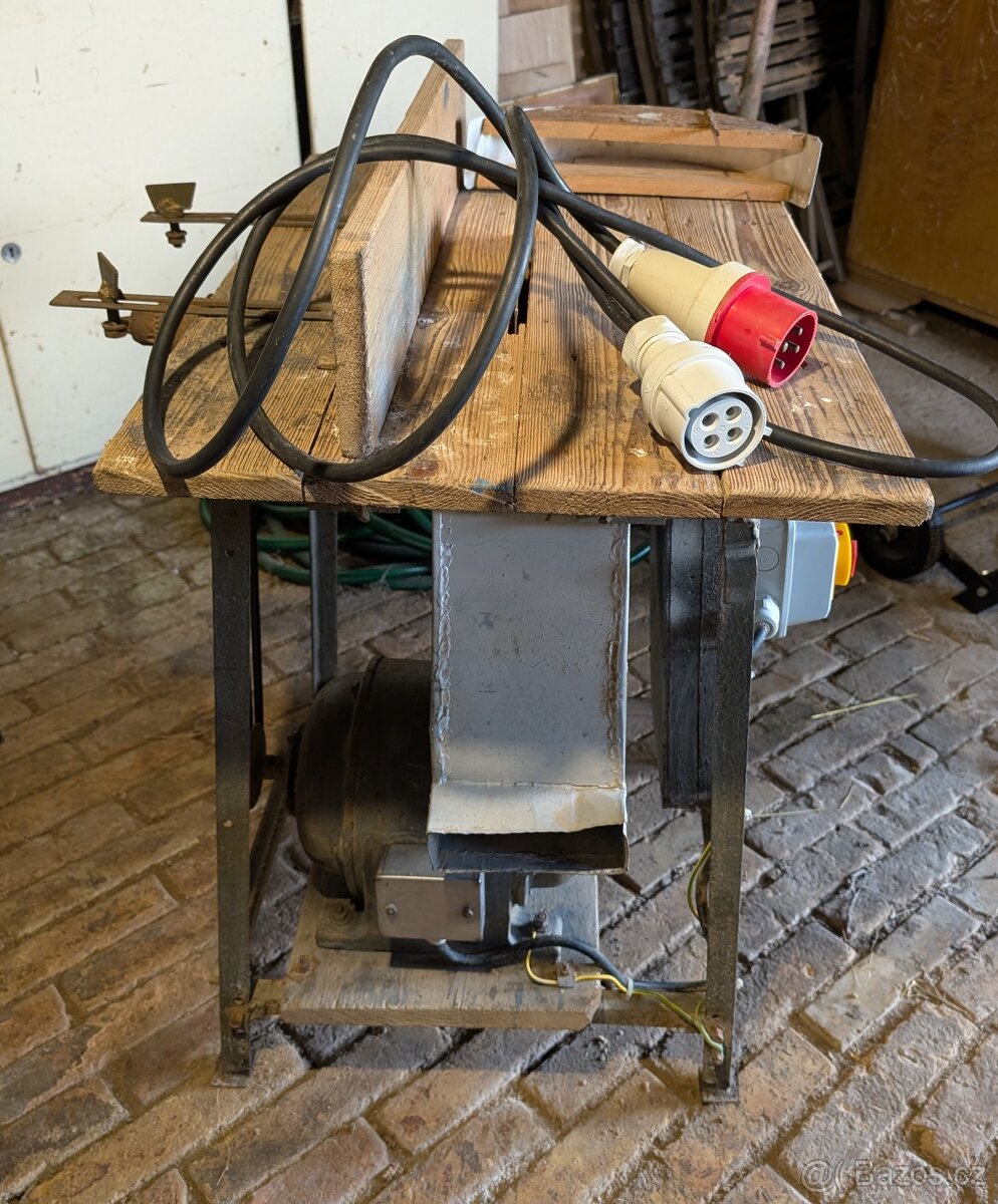 Cirkulárka 380V, hřídel se sklíčidlem - 3