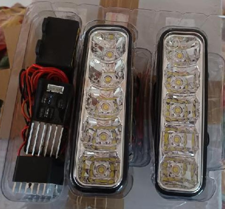 Světla pro denní svícení DRL-2x5 MYCARR-12/24v. - 3