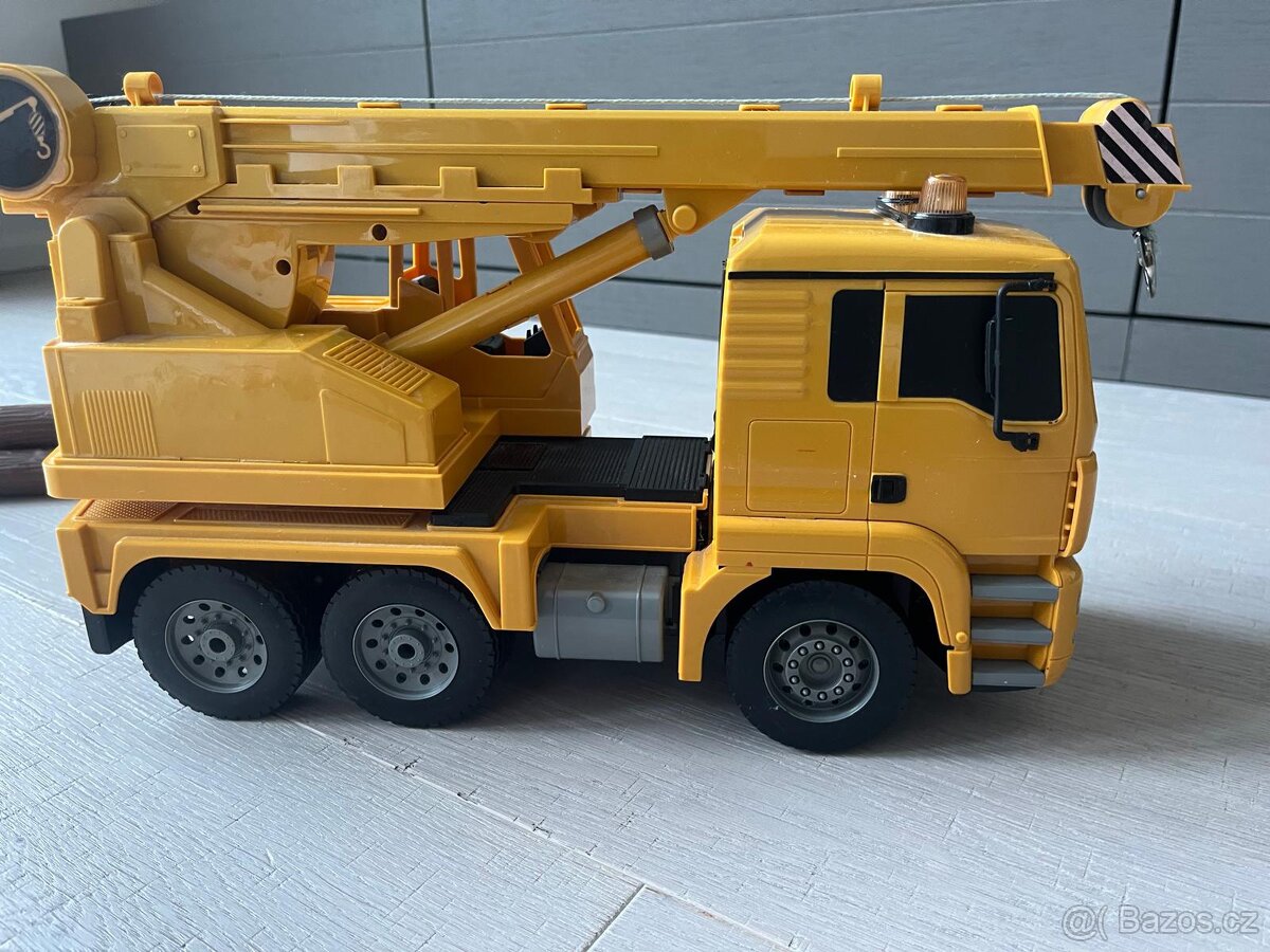 Double Eagle RC autojeřáb MAN RTR Žlutá - 3