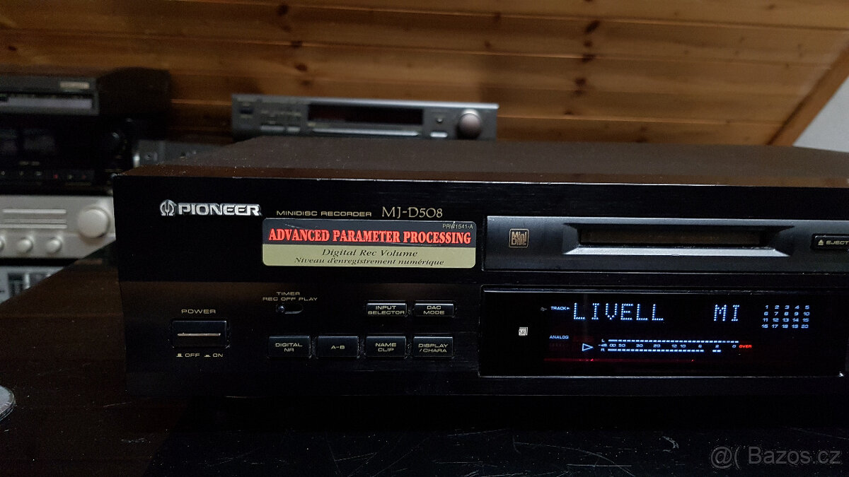 Pioneer MJ-D508 Minidisc Recorder/přehrávač - 3