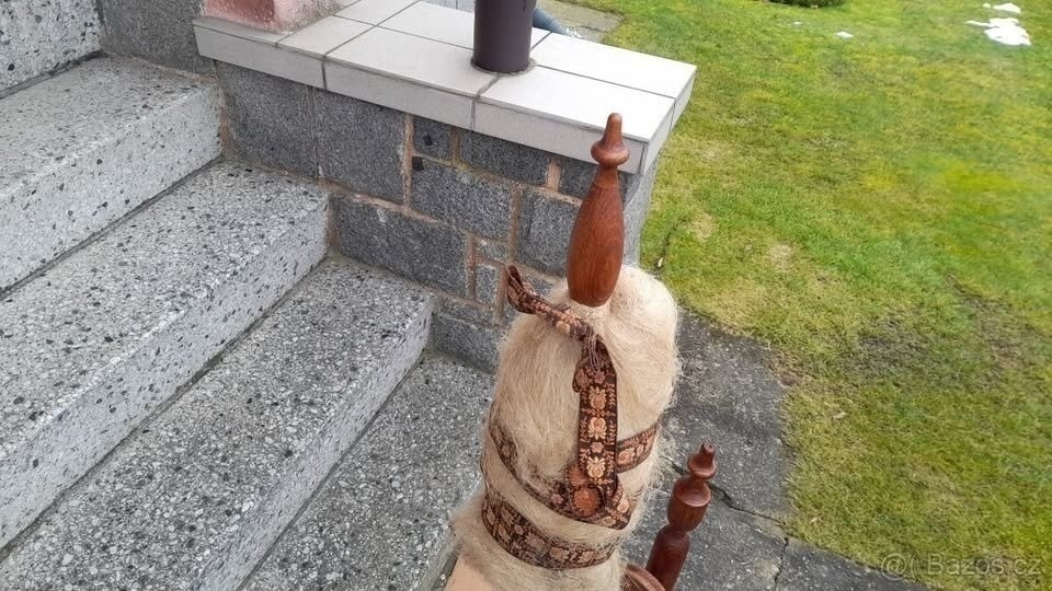 Krásný starý kolovrat 120 cm - 3