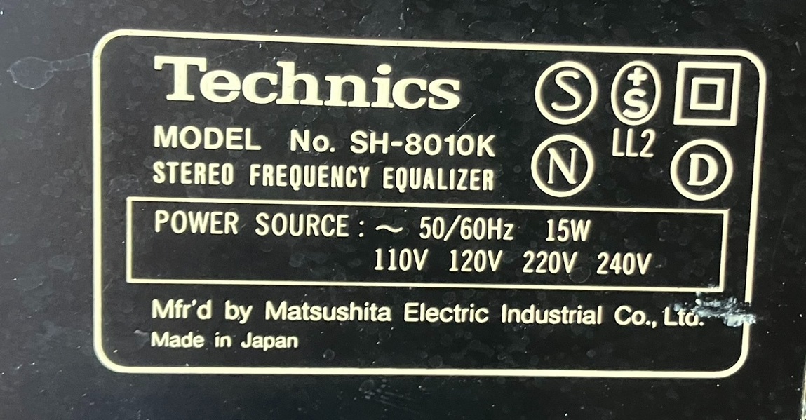 KVALITNÍ EQUALIZER TECHNICS SH-8010K (1979) Vintage - 3