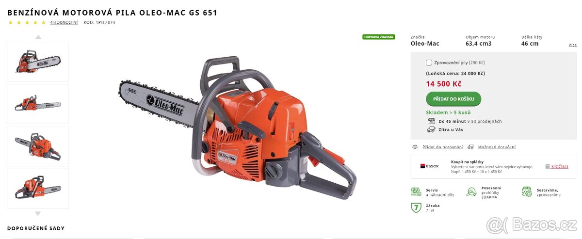 Oleo-Mac GS 651 - 3