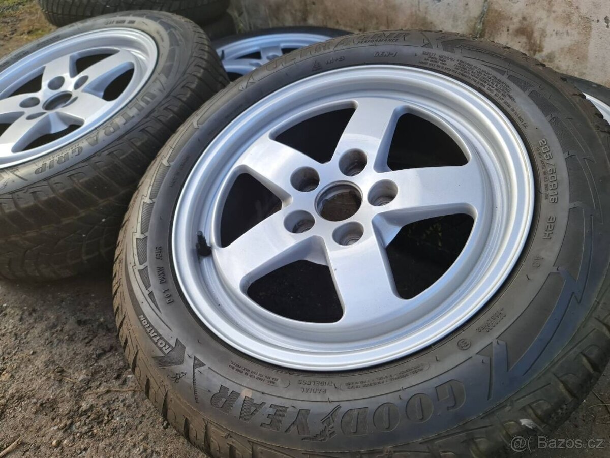 sada alu kol Audi 16" – originál disky + - 3