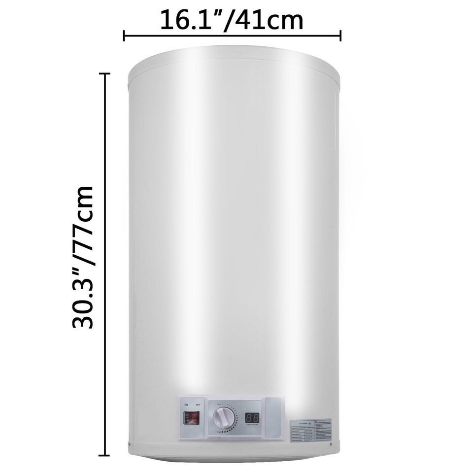 Elektrický bojler 80 litrů / 2000W - svislý - 3