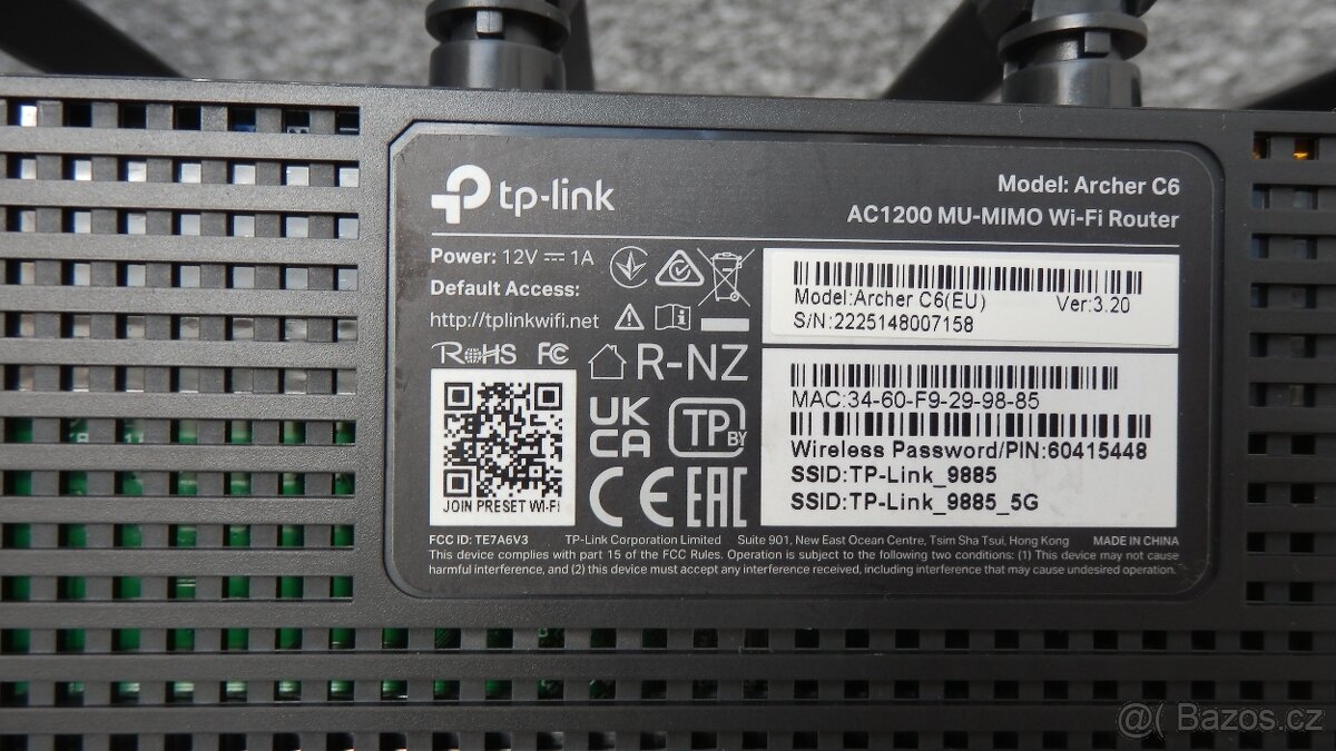 Wifi router TP-Link Archer C6 - 3