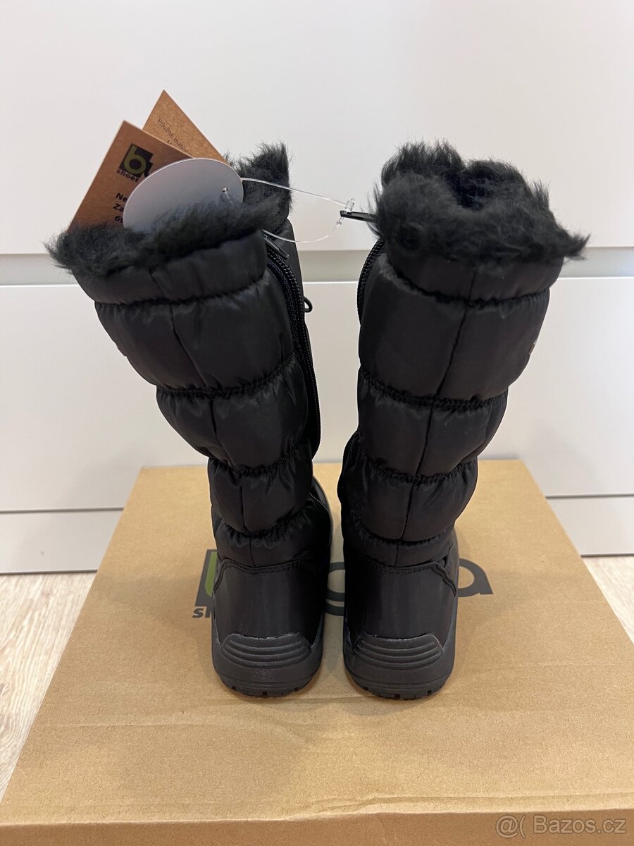 Nové černé kozačky 28 Bugga 18cm - 3