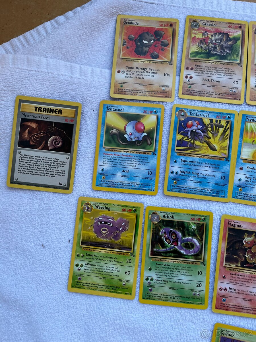 POKEMON FOSSIL 1999 - 3