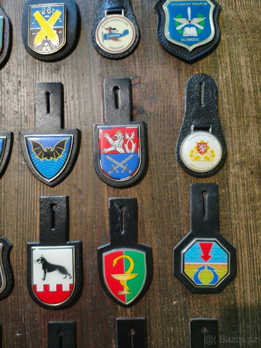 Kapsový odznaky AČR - 3
