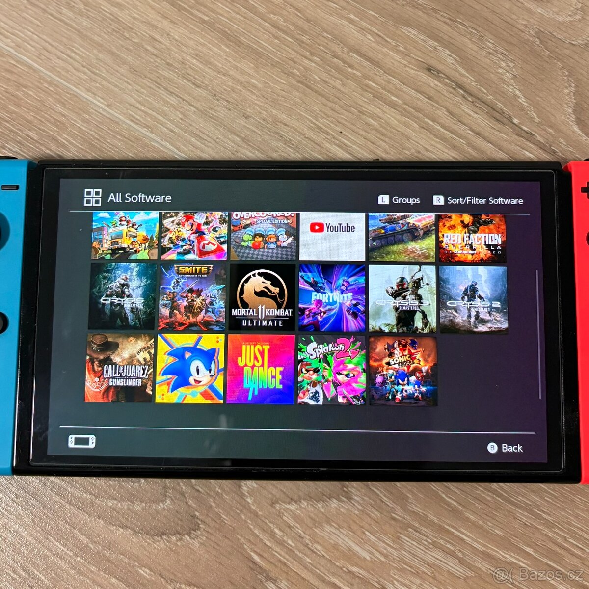 Nintendo Switch OLED + HRY + příslušenství - 3